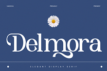 Delmora Elegant Display Serif Font