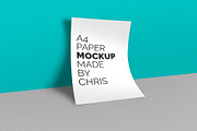 A4 Paper Mockups, a Print Template by Chris Broderick (Thumbnail 2 of 5)