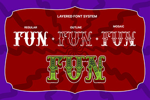 Wild Skullen - Slab Carnival Font