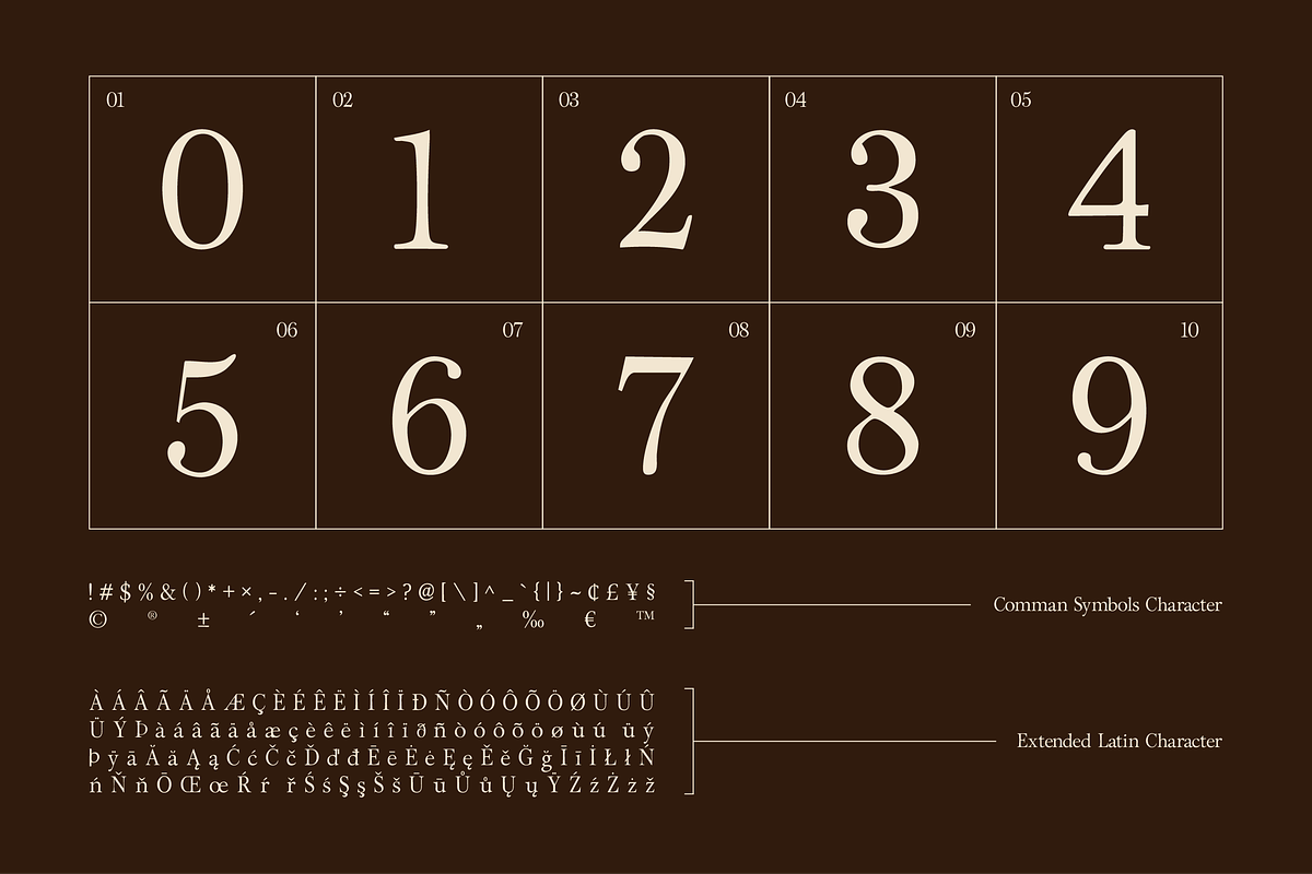 Maista Font Modern Display Serif, a Serif Font by Koplexs Studio (Photo 11 of 11)