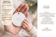 Ceramic Ornament Mockup, a Household Mockup by EmpaviMockups (Thumbnail 2 of 6)