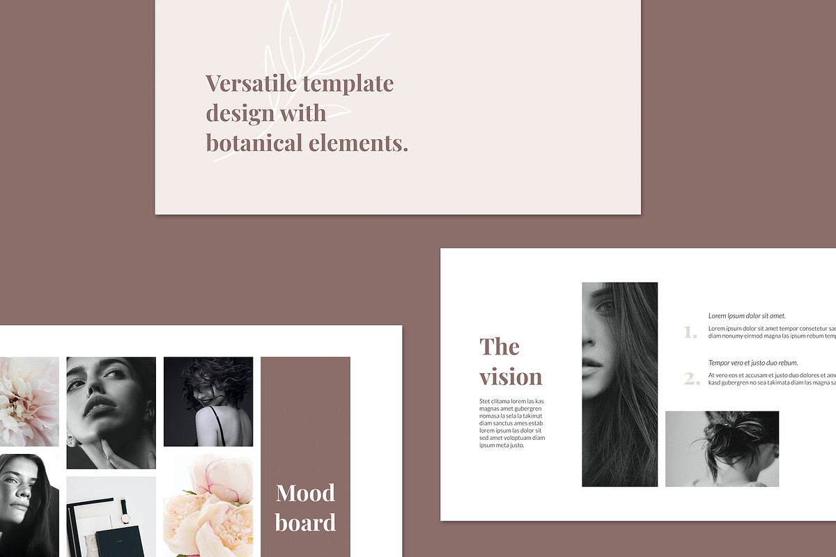 AMELIE Keynote Brand Guidelines, a Presentation Template by AgataCreate (Photo 10 of 13)