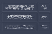 Photoshop Cloud Brushes V3, a Brush Add-On by Mohamed Saber (Thumbnail 5 of 6)