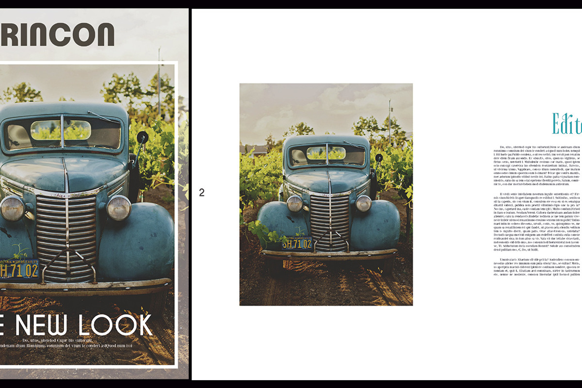 Rincon Magazine Template, a Magazine Template by N A N D U Z D E S I G N (Photo 2 of 10)