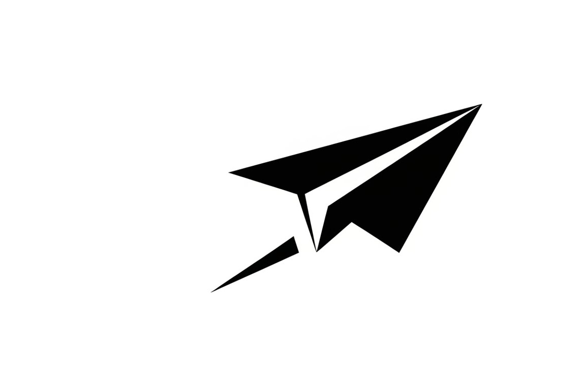 Simple black airplane icon symbol, an Illustration by Amazin_art (Photo 11 of 21)