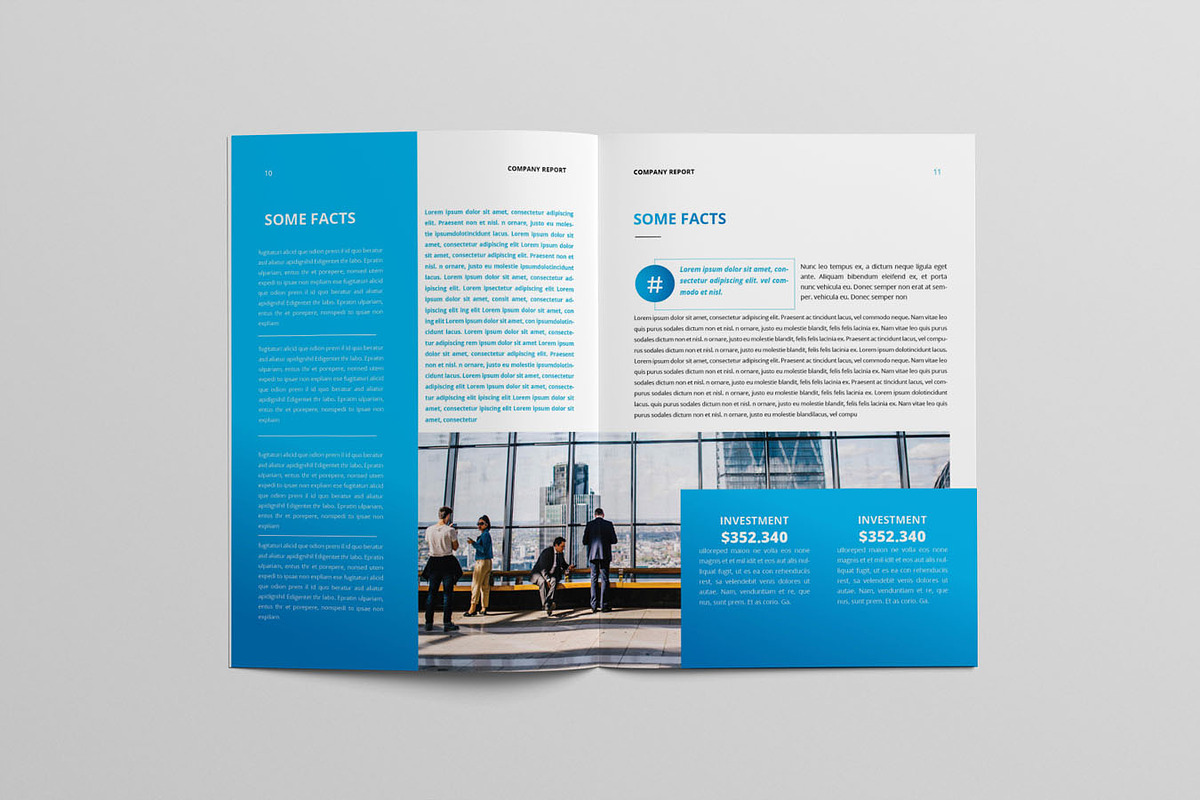 Annual Report Template Word & INDD, a Brochure Template by Taiffco (Photo 7 of 8)