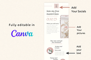 Canva Mailchimp Template Pack, an Email Template by PittaFinePrint (Thumbnail 5 of 9)