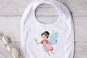Watercolor tooth fairy clipart PNG, an Illustration by SleptArt (Thumbnail 4 of 5)
