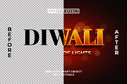 PSD Diwali Text Effect, a Layer Style Add-On by Mockmenot (Thumbnail 2 of 2)