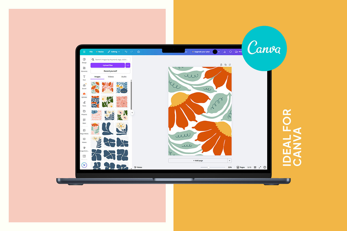 Modern Flora. 4 | Wall Art Creator, an Object Graphic by Leleka.Store (Photo 15 of 19)