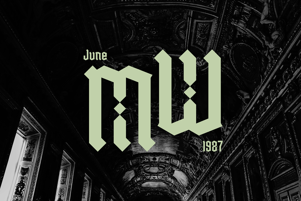 Moleta - Modern Gothic, a Blackletter Font by Marvadesign (Photo 3 of 8)
