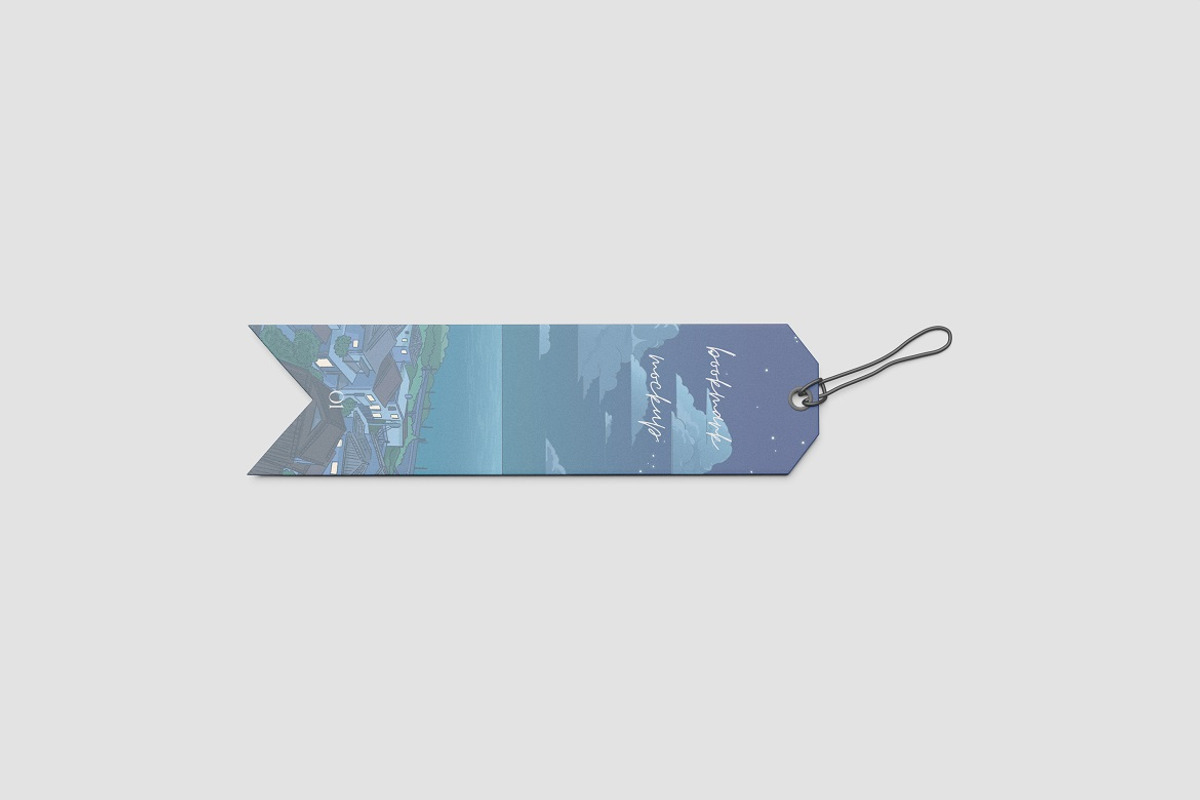 Bookmark Mockup, an Advertising Mockup by YurnalisPerix (Photo 5 of 5)