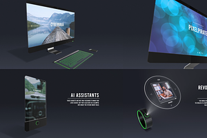 Future Gadgets Mockup | DaVinci, a Templates & Theme by FlashFXbox