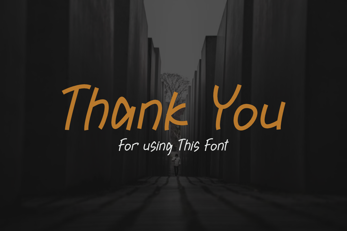 Splash Casual, a Handwritten Font by QR Design Studio (Photo 7 of 7)