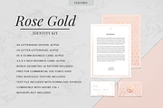 ROSE GOLD | Identity Kit, a Stationery Template by Marigold Studios (Thumbnail 7 of 7)