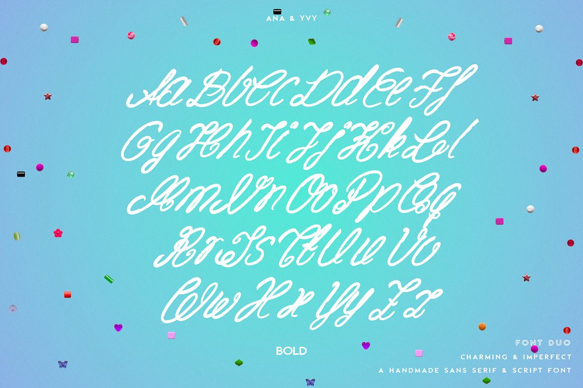 Ruban Soyeux Script & Sans Font Duo, a Handwritten Font by ana & yvy (Photo 31 of 32)