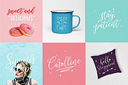 Sale 20% Cattieshine - Font Duo, a Script Font by Anatadesign (Thumbnail 3 of 22)