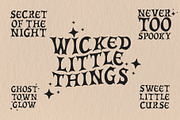 Midnight Party Retro Halloween Font, a Sans Serif Font by BilberryCreates (Thumbnail 8 of 9)