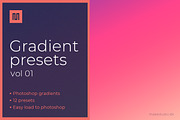 Gradient backgrounds & presets vol1, a Plug-in Add-On by Makestudio (Thumbnail 1 of 14)