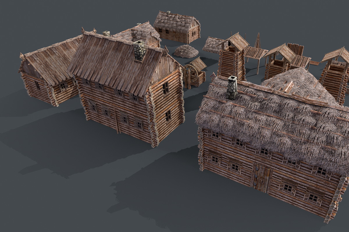 Wooden Village, an Architecture 3D Model by Beatheart Creative Studio (Photo 9 of 22)