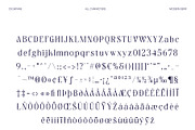 CS Daphne – Contemporary Font, a Serif Font by Craft Supply Co. (Thumbnail 8 of 8)