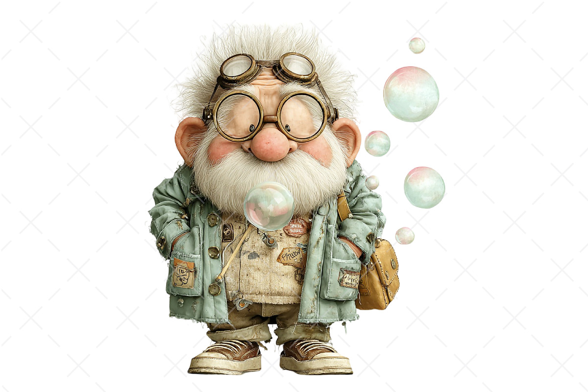Funny Grandpa Summer set, an Illustration by Craft Nest (Photo 10 of 12)