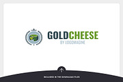 Gold Cheese Logo Template, a Branding & Logo Template by LOGOMAGINE (Thumbnail 13 of 16)