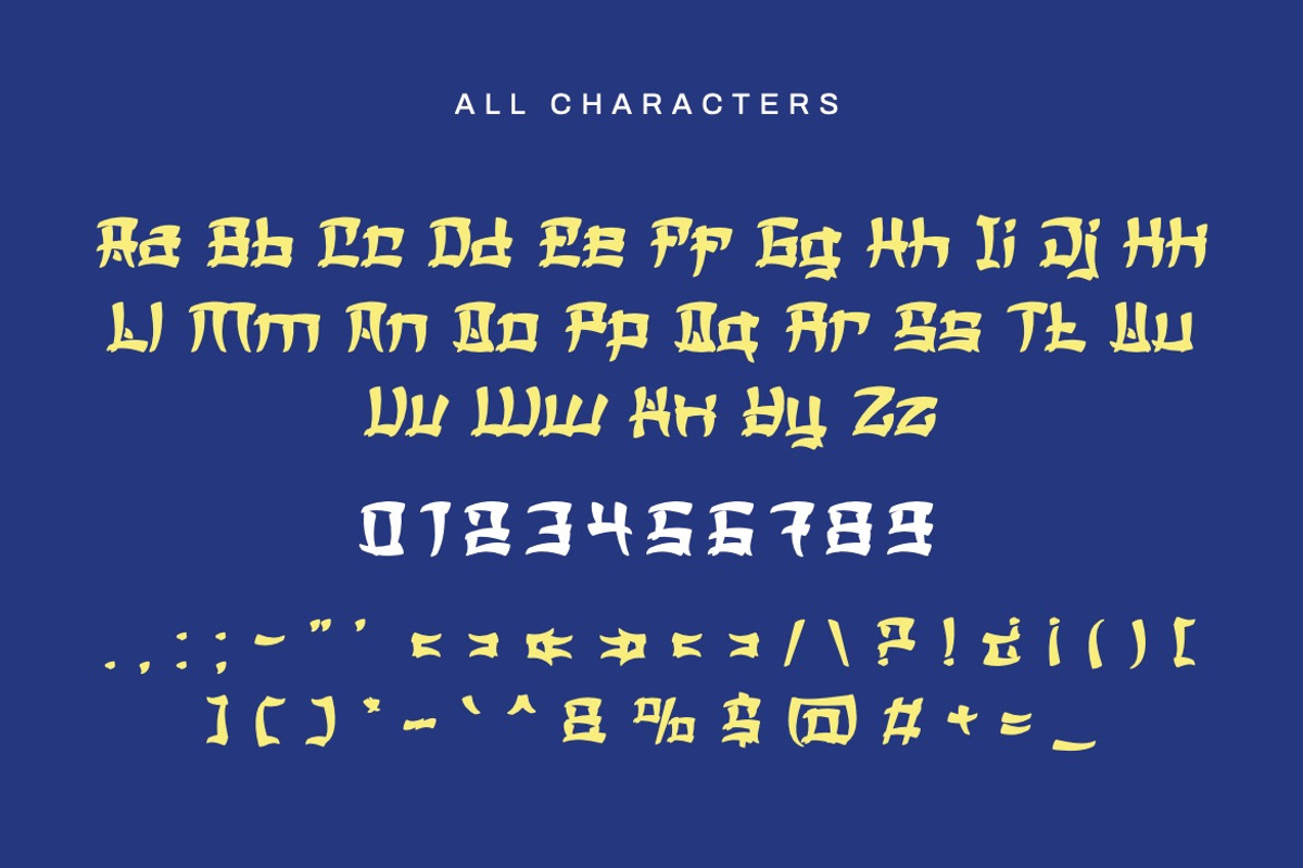 Netsumia - Japan Handwritten Font, a Handwritten Font by Dhabee (Photo 6 of 15)