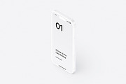 iPhone 16 Pro Clay - 24 Mockups, an iPhone Mockup by Asylab (Thumbnail 23 of 58)