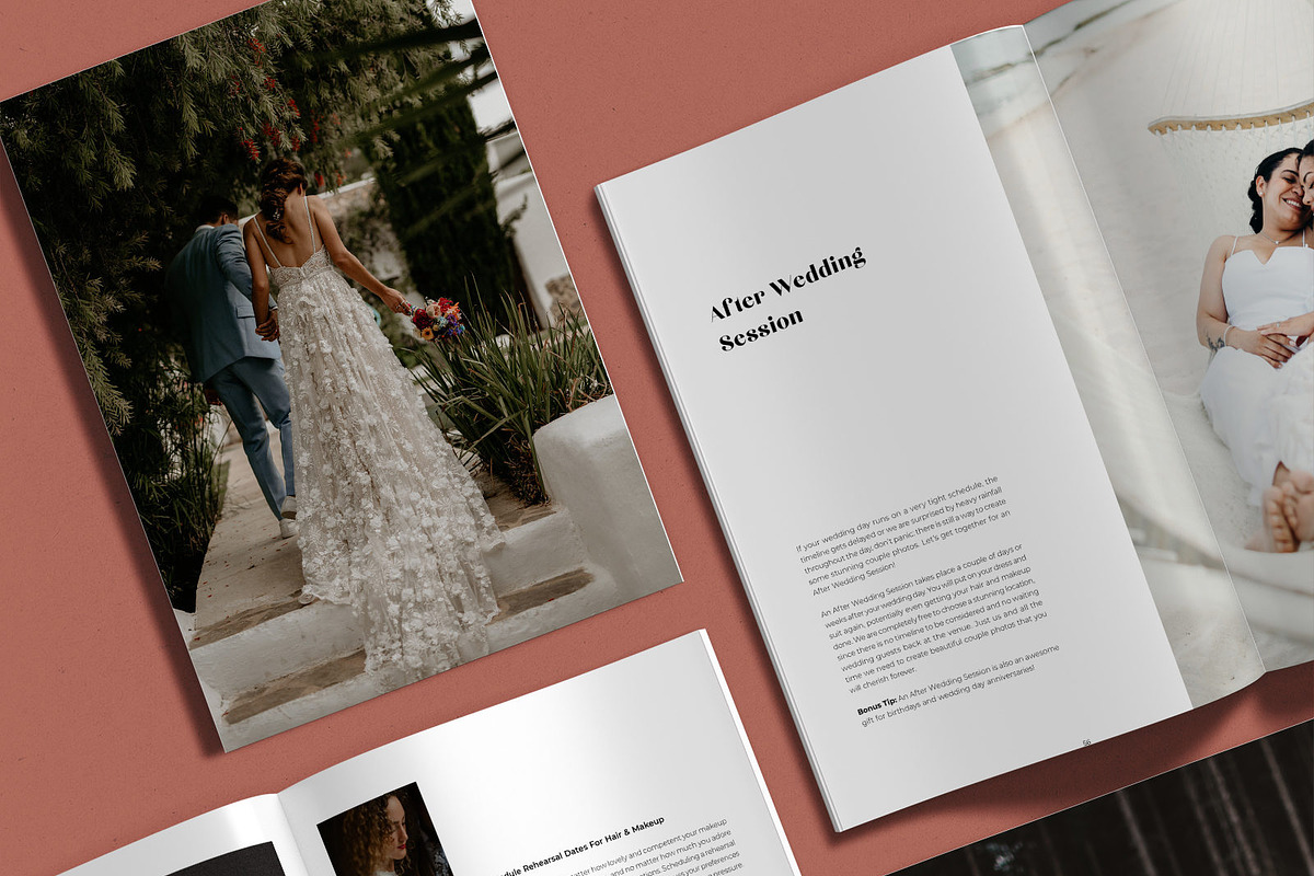 Wedding Guide Template - Minimalist, a Magazine Template by Dirtyboots (Photo 1 of 7)