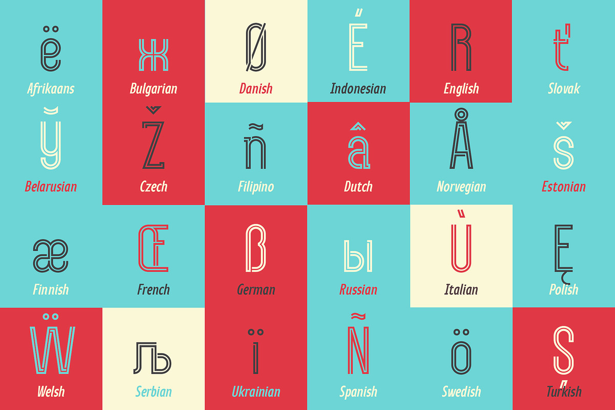 Chokana Light, a Sans Serif Font by NREY (Photo 3 of 6)
