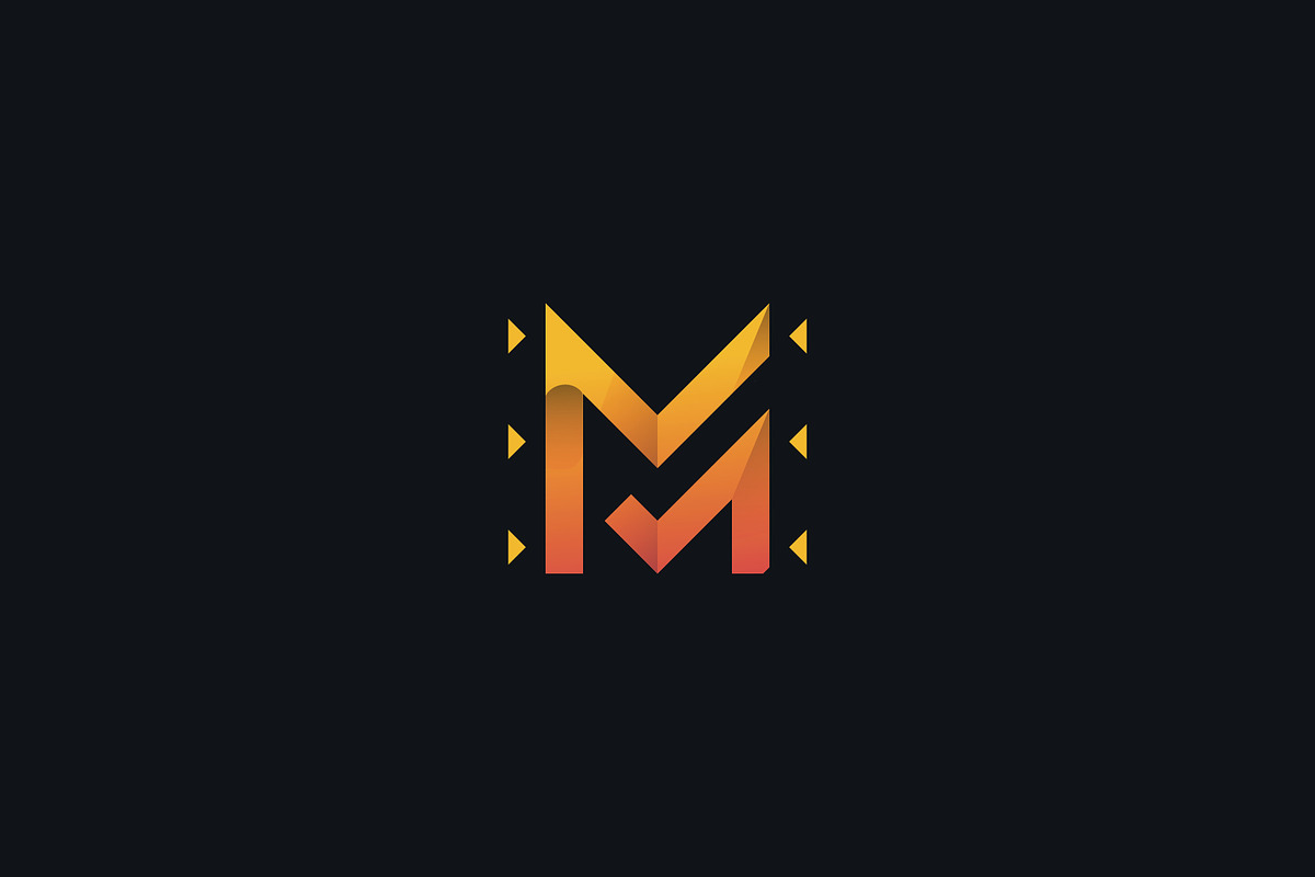 Letter M Social Media Logo, a Branding & Logo Template by Abir Hossain Waffi (Photo 2 of 2)