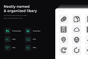50 UI icons, an Icon by Wencory (Thumbnail 1 of 2)