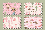 Country Girl clipart & paper set, an Illustration by Poppymoondesign (Thumbnail 3 of 5)