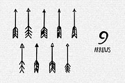 Scandinavian Design Elements Set, a Decorative Illustration by Chelovector (Thumbnail 4 of 10)