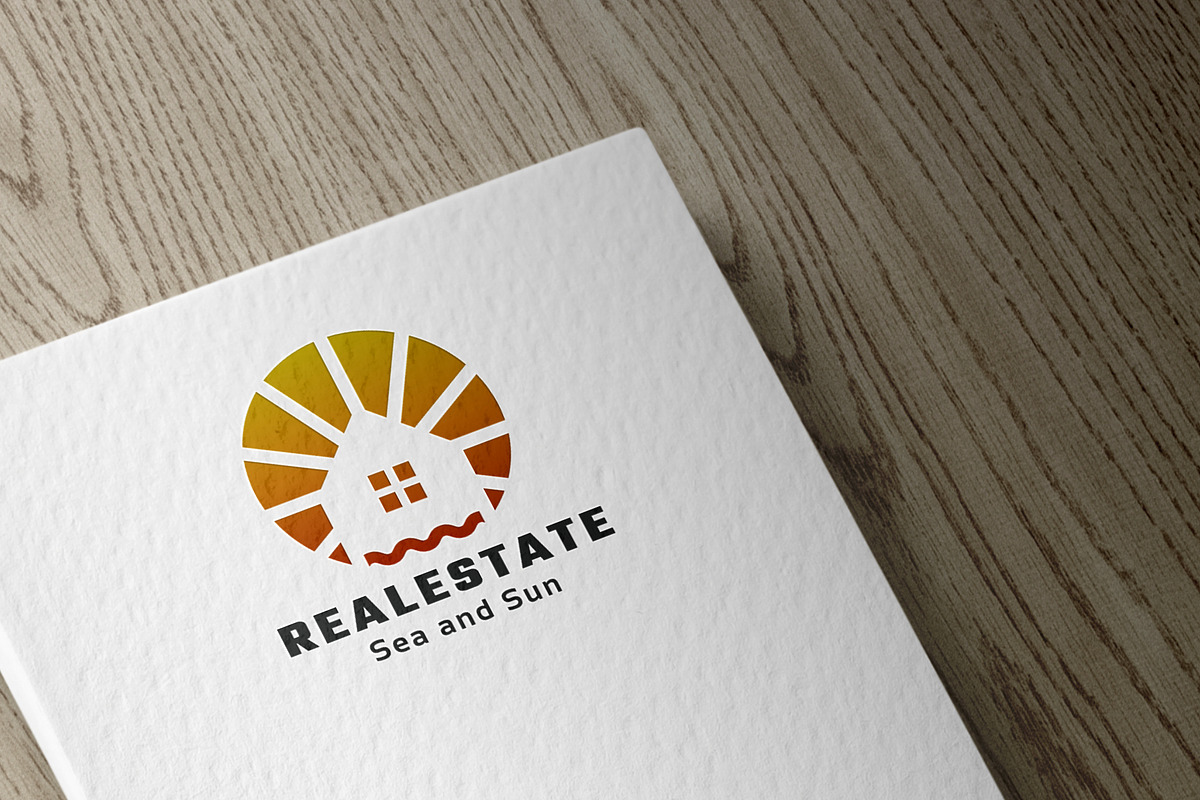 Beach Real Estate Logo, a Branding & Logo Template by Design_Planet (Photo 1 of 4)