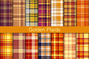 #182 Golden Plaids