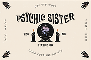 Psychic Sister Mystical Font Duo, a Serif Font by Dynamo Ultima (Thumbnail 1 of 13)