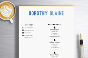 Resume Template | Dorothy, a Resume Template by ResumeWorkshop (Thumbnail 5 of 5)