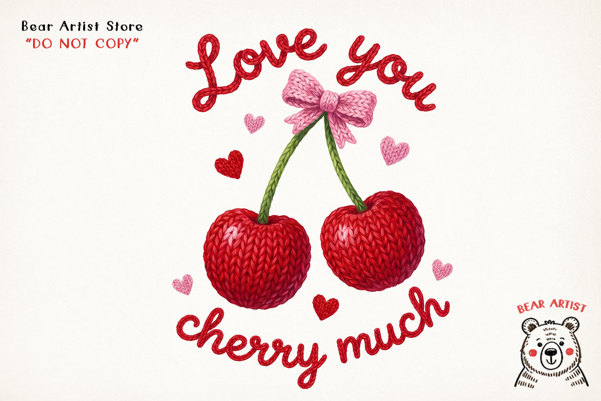 Valentine Crochet Coffee Sublimation, an Illustration by GlitterCraft (Photo 27 of 41)