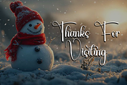 Festive Write, a Handwritten Font by InermediaSTUDIO (Thumbnail 7 of 8)