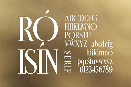Roisin, a Serif Font by Muhammad Hastian