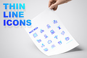 Mass Media Icons Set | 30 Templates, an Outline Icon by Alex Blogoodf (Thumbnail 2 of 10)
