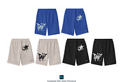 Sweat Short Mockup, a Bottom Mockup by Irhasalfahad (Thumbnail 3 of 4)