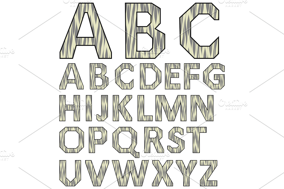 Alphabet set, a Duotone Icon by RODINA (Photo 1 of 3)