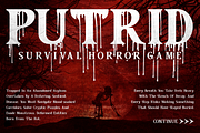 Crimson Horror Horror Font, a Font by PutraCetol Studio (Thumbnail 2 of 11)