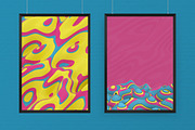 3D Abstract Wavy Lines Backgrounds, a Wallpaper Graphic by BIBIART (Thumbnail 4 of 9)