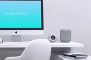 Minimal iMac Mockup, a Mac Mockup by Designrepos (Thumbnail 3 of 3)