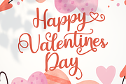 Valentday, a Script Font by BearyType Studio (Thumbnail 3 of 8)