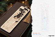 Wooden Jesus Bookmarks SVG Bundle, a Decorative Illustration by svgocean (Thumbnail 11 of 13)
